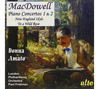 Macdowell: Piano Concertos 1 & 2/New England Idyls/To A Wild Rose by London Philharmonic Orchestra (2008-01-08)