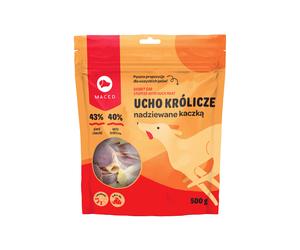 MACED oreja de conejo rellena de pato 500g