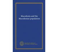 Macedonia and the Macedonian population