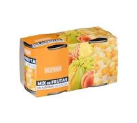 Macedonia mix de frutas en almíbar Hacendado 2 latas x 115 g Pack 2
