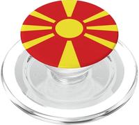 Macedonia Norte Bandera Macedonia PopSockets PopGrip para MagSafe
