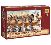 Macedonian Phalanx Figura 1:72 Kit Modelo Plástico ZVEZDA