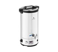 Macerador de cerveza - 30 L - 700/1.800/2.500 W - 30 - 110 °C - Acero inoxidable - LED pantalla - temporizador | Royal Catering