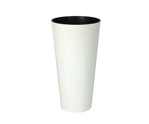 Maceta Alta Mod. Mod ar 300. 30x57 cm. Blanco