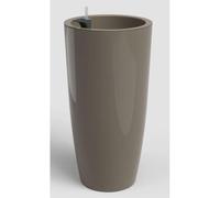 Maceta Autorregante Artevasi Santorini Taupe Brillante Sistema SWS 43 L