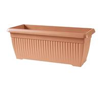 Maceta balconera Terra, Color Terracota, 80 cm