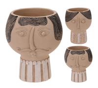 MACETA CERAMICA BUSTO 13 x 12 CM PROGARDEN