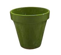 Maceta ceramica color verde 29x29 cm