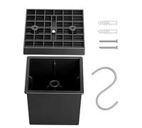 Maceta colgante de techo interior,Cesta Pequeña Ajustable Con Tapa Y Gancho | Maceta para tierra | para Ventana Hogar Cumpleaños Días Laborables Oficinas Dormitorio Residencia Encimera Exterior Flor