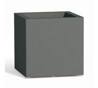 MACETA CUADRADA DE RESINA H 40 MODERNA MACETERO DECORACIÓN JARDÍN VERDE BALCÓN