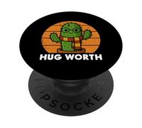 Maceta de Cactus Hug Worth Wizard, mágica para Halloween PopSockets PopGrip Adhesivo