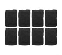 Maceta de fieltro de 20 x 20 cm, transpirable, reutilizable, respetuosa con el medio ambiente, bolsa de plantación para estanque, plantas acuáticas y jardinería (juego de 8 piezas)