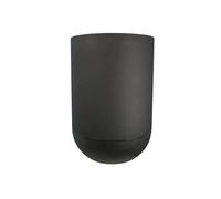 Maceta de flores - RIVIERA - GRANITO TULIPÁN - Plástico - D50 x H71 cm - Negro