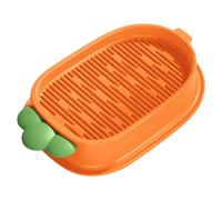 Maceta de Hierba para Gatos, Desmontable, con Forma de Zanahoria, Bandeja hidropónica portátil de plástico para germinación de Semillas, sin Tierra, para Gatos de Interior, sin Semillas, Hierba de TR