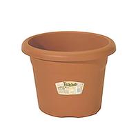 MACETA DE INYECCION COLOR TERRACOTA Ø20cm PLASTIKEN