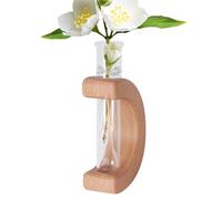 Maceta de madera con imán - Elegant Modern Cute para frigorífico, magnético, mini flores único, soporte para plantas hidropónicas macetas | Multipurpose Outdoor Indoor Utility Space-Saving Easy