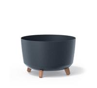 Maceta de madera Gracia ECO DGRL350W antracita ecológica
