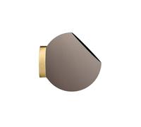 Maceta de pared Globe de AYTM, Ø 21 cm, marrón grisáceo, aluminio
