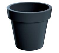 Maceta de plastico lofly en color antracita 49 (largo) x 49 (ancho) x 45,5 (alto) cm