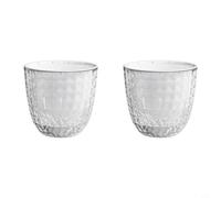 Maceta de plástico transparente con depósito de agua para plantas de interior, suculentas y hierbas, diseño moderno para interior para decoración, 1 unidad (2 unidades de 11 cm)