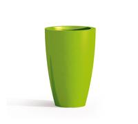 MACETA DE RESINA H50 LÚCIDA REDONDA DECORACIÓN LIVING DISEÑO VARIOS COLORES