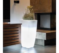Maceta de Resina mod. Agave Cuadrada Con Luz