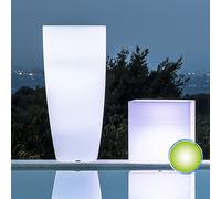 Maceta de Resina Mod. Agave Redonda Con Luz