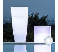 Maceta de Resina Mod. Agave Redonda Con Luz