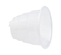 Maceta de resina para orquídeas con ranura guía de raíces y agujeros de ventilación laterales para promover el desarrollo saludable de las raíces de las plantas (M)