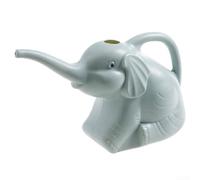 Maceta de riego juguetona en forma de elefante, una divertida adición a tus herramientas de jardín (azul)