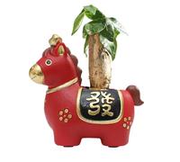 Maceta de suculentas vivas - Maceta hecha a mano con riego automático, plantas de interior en macetas verdes | Familia, hombres, mujeres, Año Nuevo, inauguración de la casa, escritorio de oficina, lav