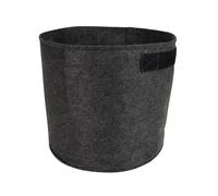 Maceta de tela Bloem Down and Dirty Gris, con asas, 26 litros