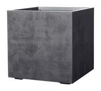 Maceta Deroma Cube Millennium R Antracita Depósito Agua 80 L