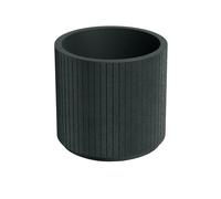 Maceta Ethick Coro Round 40 cm grafito oscuro 19 L Prosperplast