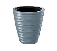 Maceta freze 14l., con depósito, dimensiones (mm) 299x299x320, color gris claro