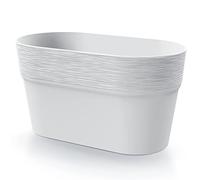 Maceta FURU , dimensiones (mm) 277x147x148, color Blanco