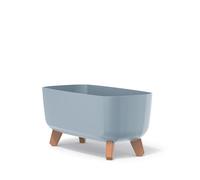 Maceta Gracia Case con patas DGCL400 gris claro