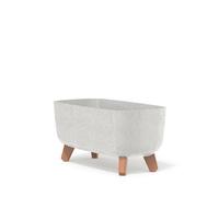 Maceta Gracia Case ECO blanca DGCL400W