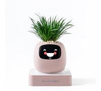 Maceta inteligente con jarrón de expresión de IA, elegante maceta de decoración del hogar para plantas de interior, pantalla interactiva de emociones y cuidado inteligente de plantas, se adapta a la