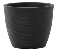 Maceta Jardinera Eco Sevilla 38 Negra Ø 38 X 32cm