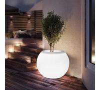 Maceta LED colorida impermeable, perfecta para plantas de interior y exterior, con control remoto, mejora la decoración de tu hogar