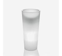 Maceta luminosa de exterior IP65 de polietileno Gaia 130
