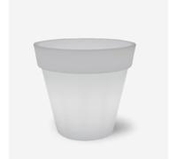 Maceta luminosa de exterior LED IP65 de polietileno Aire 130