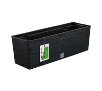 Prosperplast Macetero FURU antracita con depósito 58x18x19,5 cm 12 L