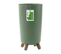 Maceta moderna Gracia Tubus DGTL240 - verde tierra