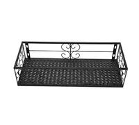 Maceta para Balcón, para Colgar en la Pared, para Interior, Porche, Barandilla, Maceta de Metal, para Plantas, Vallas(Suitable for 2.5cm Railings)