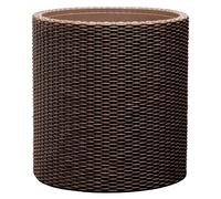 Maceta para planta Samui (Dimensiones externas (Ø x Al): 36 x 37,3 cm, Plástico, Marrón)