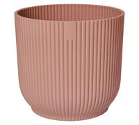 Maceta para planta Vibes fold (Dimensiones externas (Ø x Al): 22 x 20 cm, Plástico, Rosa claro)