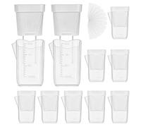 Maceta para plantas de interior, maceta de riego automático, macetas de riego automático, para esquejes, plántulas, violetas africanas, alocasia, escritorio, alféizar de ventana o dormitorio