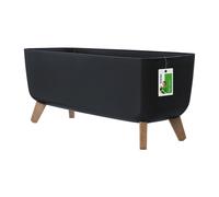 Maceta pies maceta macetero caja balcón GRACIA SQUARE inserto